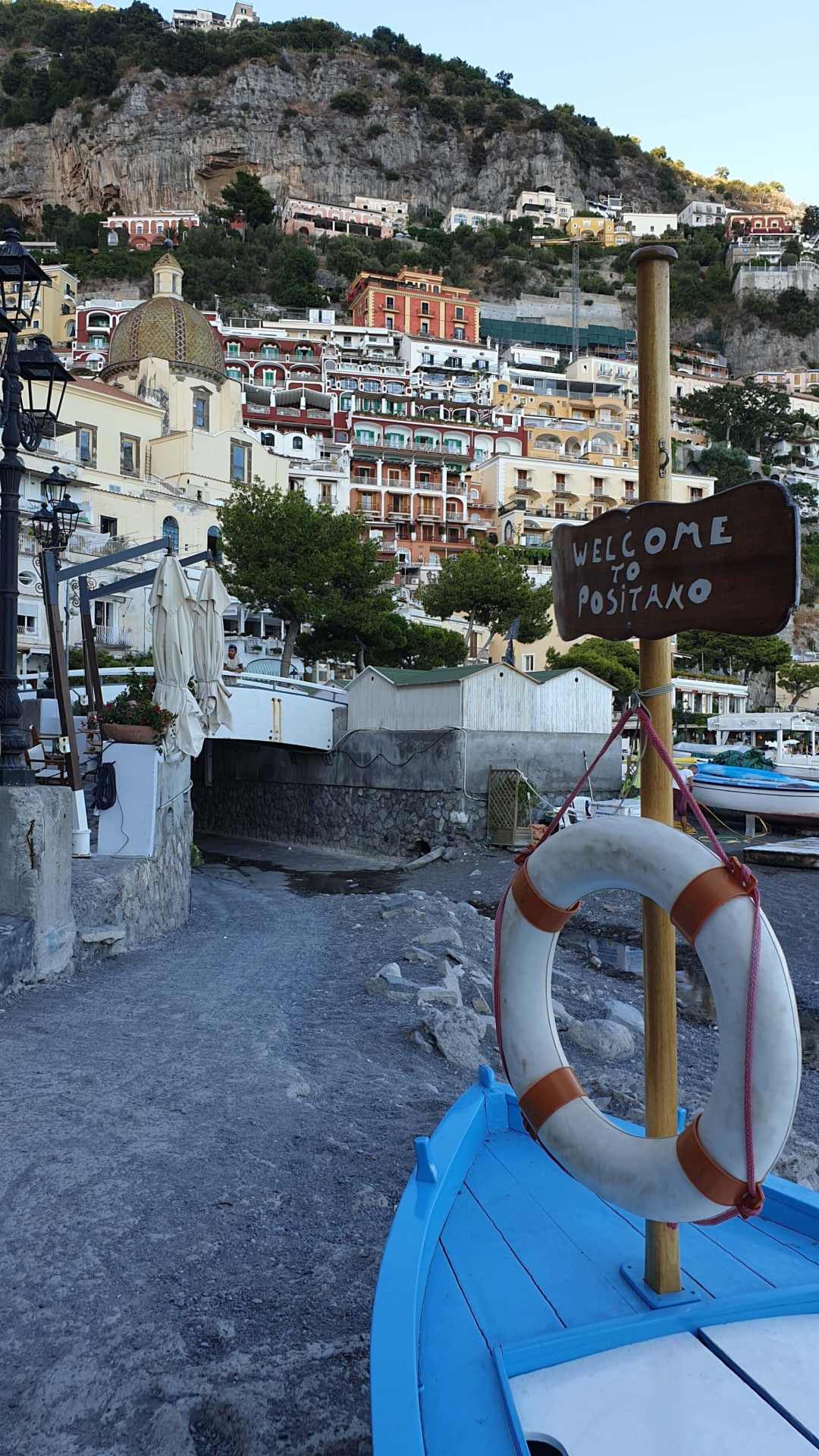 Apprendre l'italien à Positano, Côte Amalfitaine, Italie